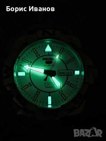 Seiko 5 Sports Military SRPA67k1, снимка 6 - Мъжки - 54301464