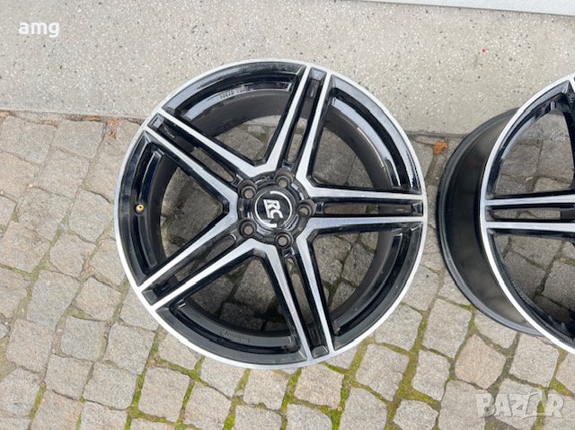 2бр  лети джанти BROCK RC 8.5X19 за VW, AUDI, SEAT, MERCEDES, ФОЛКСВАГЕН, АУДИ, СЕАТ, Мерцедес, снимка 2 - Гуми и джанти - 38746246