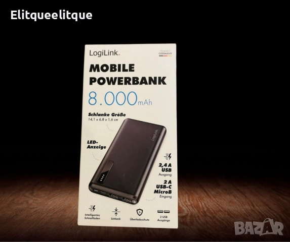 Преносима батерия, Mobile Powerbank, LogiLink