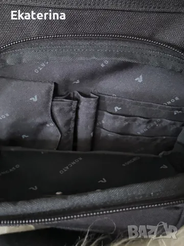 Мъжка чанта Roncato за през рамо, снимка 6 - Чанти - 50411804