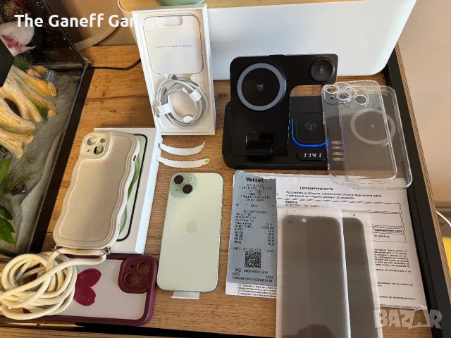 iPhone 15 128gb Green с Гаранция към Yettel