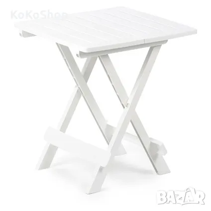 Сгъваема маса-44х50х44 см./градинска маса/маса за балкон/маса за тераса, снимка 3 - Градински мебели, декорация  - 50413803