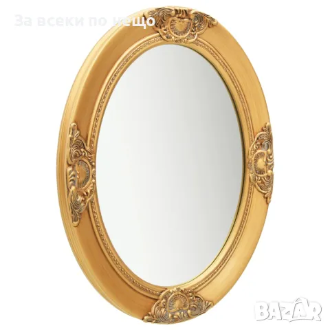 Стенно огледало, бароков стил, 50х60 см, златисто Код P290