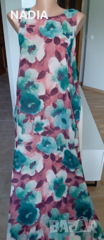 Дълга рокля на цветя*, снимка 1