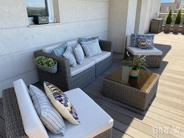 Градински комплект за открито, снимка 2 - Градински мебели, декорация  - 54114691