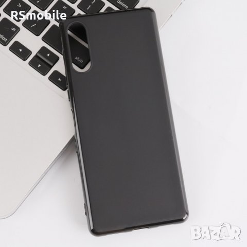 Sony Xperia L4 - Черен Силиконов Кейс Гръб MATT, снимка 1 - Калъфи, кейсове - 31387703