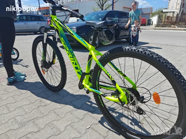 Промо велосипед 27.5" Sprint MAVERICK жълт, снимка 9 - Велосипеди - 56070635