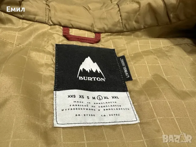 Мъжко борд яке Burton Covert, Размер L, снимка 10 - Якета - 48558137