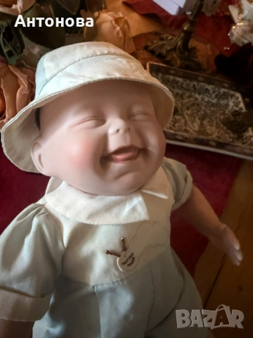 Винтидж порцеланова кукла на Аштън Дрейк., снимка 2 - Антикварни и старинни предмети - 54018612