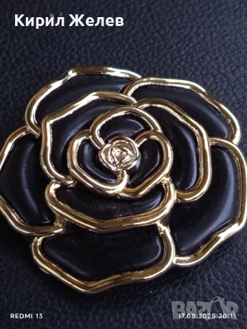 АРТ БРОШКА ЦВЕТЕ МНОГО КРАСИВА СТИЛЕН ДИЗАЙН 31446, снимка 4 - Други - 51395874