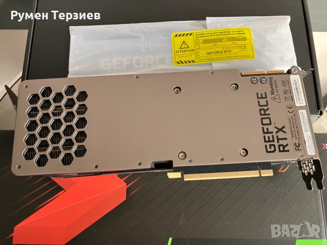 PNY GeForce RTX 3090 24GB, снимка 8 - Видеокарти - 54363353