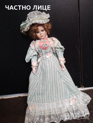 Стара Порцеланова кукла 50см, снимка 15 - Колекции - 44601958