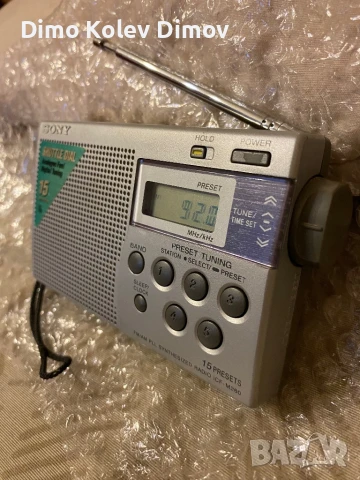 SONY ICF M260 Радио, Транзистор. Като чисто ново!, снимка 3 - Радиокасетофони, транзистори - 51387215