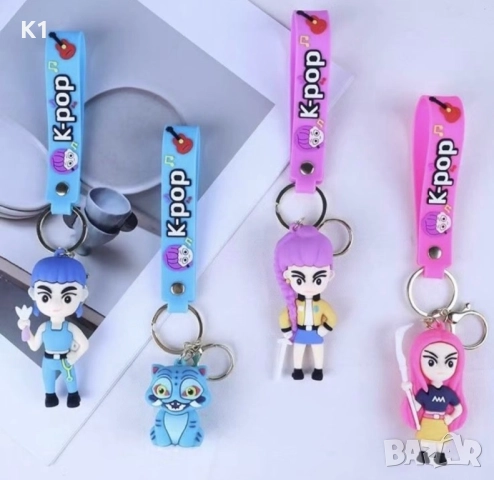Ключодържатели K-POP Demon Hunters /Кей Поп ключодържател, снимка 2 - Фигурки - 52816300