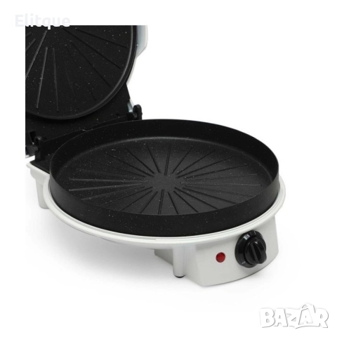 Уред за приготвяне на пица с незалепващо покритие Lexical LPM-2660-1 Бял/Черен, снимка 8 - Други - 52870820