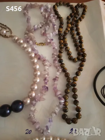 Бижута,Колие,Гривна.Перли.Седеф.Брошка, снимка 6 - Бижутерийни комплекти - 49659815