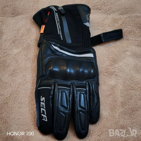 Мото ръкавици SECA STORM BLACK. , снимка 3 - Ръкавици - 54215405