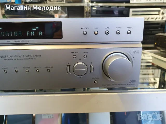 Ресийвър SONY STR-DE497 Има оригинално дистанционно. Две по 100 вата на 8 ома. В отлично техническо , снимка 5 - Ресийвъри, усилватели, смесителни пултове - 48277830