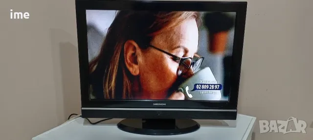 LCD телевизор Medion НОМЕР 42. Model MD30193DE. 22инча 56СМ. Работещ. С дистанционно., снимка 2 - Телевизори - 48182316