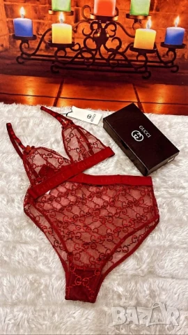 дантелено бельо gucci , снимка 3 - Бельо - 50870674