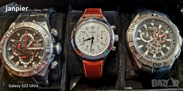 Оригинални мъжки часовници, Festina,Poljot,Casio G-SHOK, Nautica , снимка 5 - Мъжки - 42833060