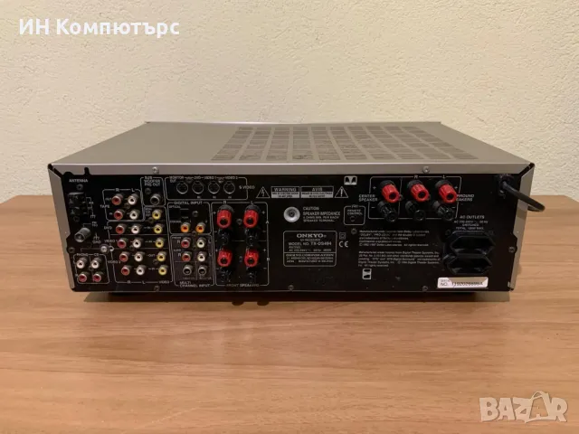 Продавам 5.1 транзисторен ресийвър Onkyo TX-DS494, снимка 5 - Ресийвъри, усилватели, смесителни пултове - 49183844