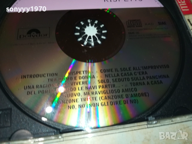 ZUCCHERO ORIGINAL CD-MADE IN ITALY 2309251059, снимка 16 - CD дискове - 51804784