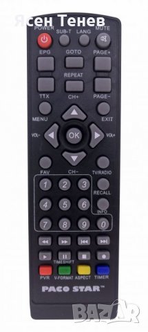 Комбиниран HD кабелен и ефирен DVB-C, DVB-T/T2 приемник с iptv Paco Star CT6212, снимка 5 - Приемници и антени - 30344879