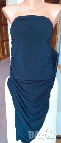 Черна рокля с набор, снимка 1 - Рокли - 38688435