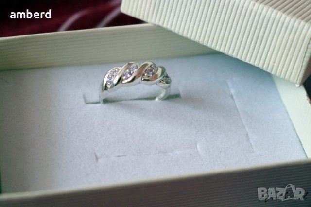 Красив сребърен пръстен - модел R032, снимка 2 - Пръстени - 37867698