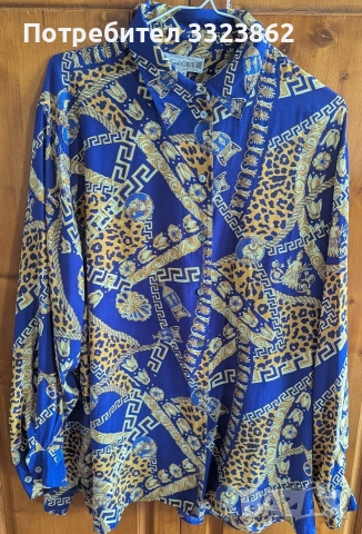 Дамска копринена риза 