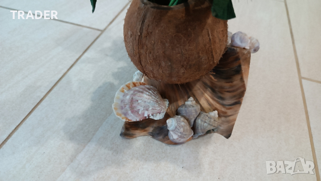 ваза с рози и кокос море сувенир, декорация подарък, снимка 11 - Декорация за дома - 22703256