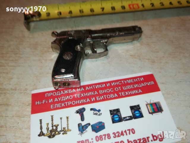 ПИЩОВ ЗАПАЛКА-МЕТАЛ 0810211835, снимка 10 - Антикварни и старинни предмети - 34396910