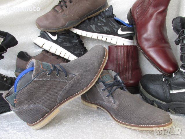 КАТО НОВИ Limited Edition кларкове 44 - 45 original  Bullboxer®, BIG BOY, подметка естествен каучук, снимка 13 - Мъжки боти - 31389172