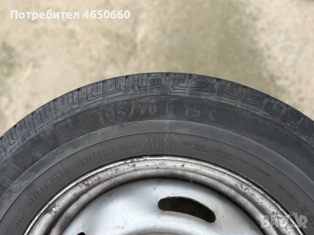 15 цолови  джанти с гуми за Форд Транзит, снимка 13 - Гуми и джанти - 52628366