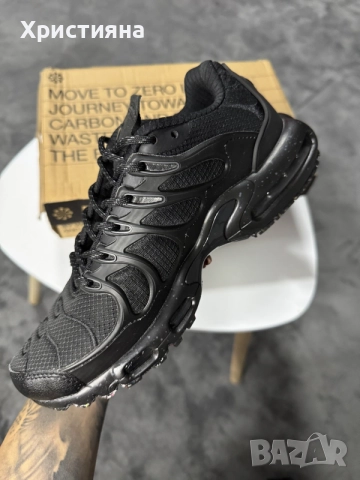 Nike Air Max Plus Terrascape Triple Black, снимка 3 - Маратонки - 56431983