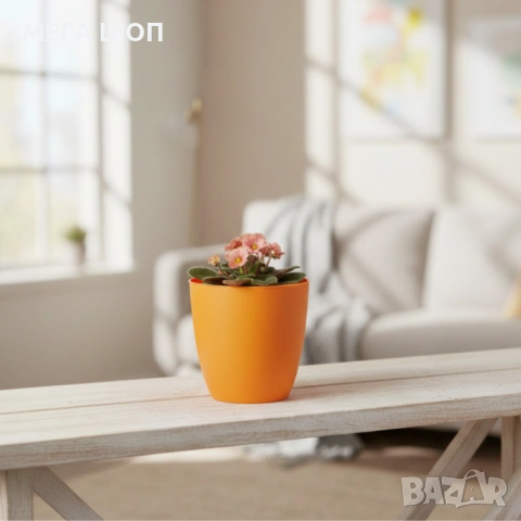 Саксия с поливна система Ø18×H16 см - за здрава коренова система, снимка 3 - Вази - 53884672