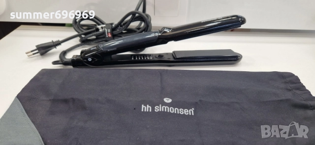 Професионална преса за коса с кератин hh simonsen, снимка 5 - Преси за коса - 52419456
