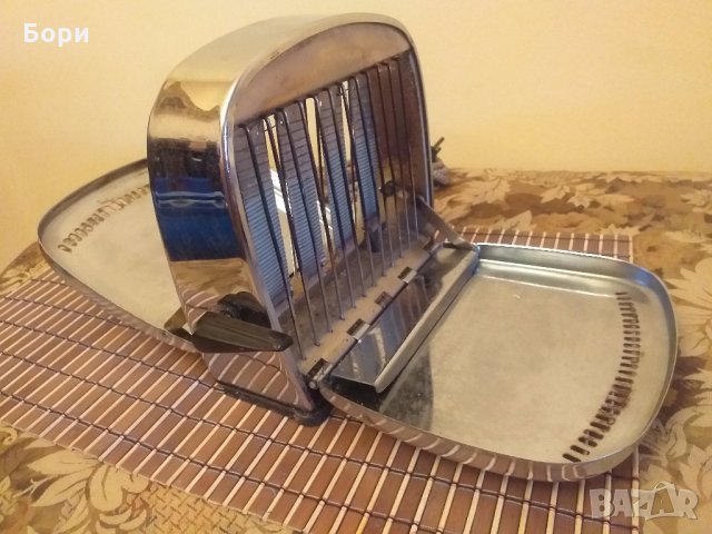 Стар метален немски тостер /алпака, снимка 5 - Тостери - 30219588