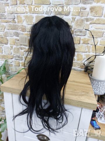 перука естествена коса, снимка 3 - Продукти за коса - 36623343