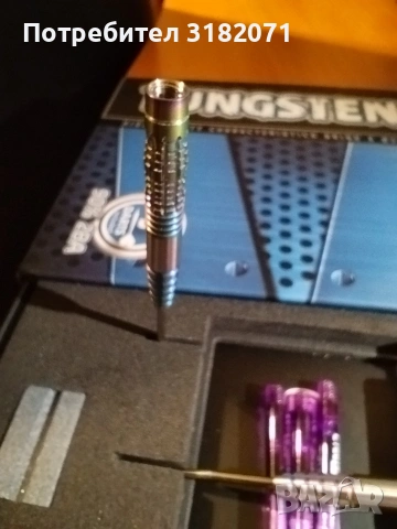90% tungsten професионални стрели за дартс с твърд връх, 23 грама, снимка 3 - Дартс - 54347939