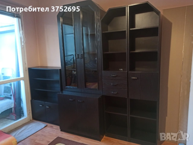 Спешно!!! Заедно или по отделно - Черна холна секция – модулна, снимка 3 - Секции и витрини - 54156709