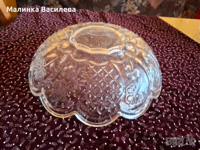 купа с релефно стъкло , снимка 4 - Аксесоари за кухня - 48241149