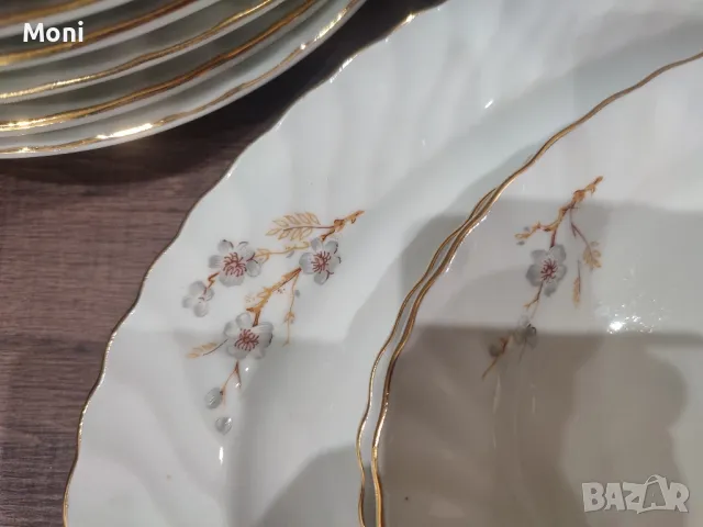 Български порцеланов сервиз за хранене 