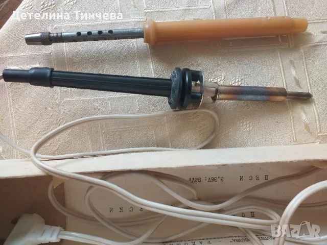 Поялник от соца, снимка 3 - Друга електроника - 47712333