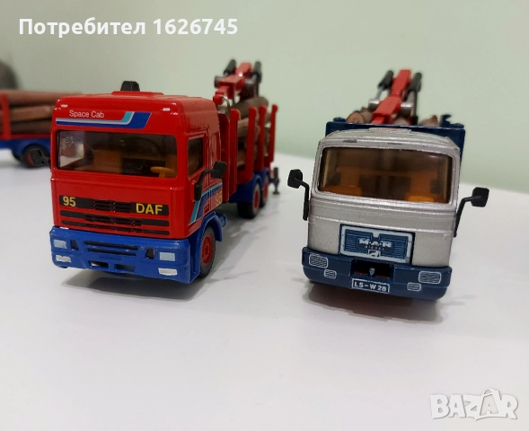 SIKU 1:55 DAF,MAN и MERCEDES-BENZ, снимка 8 - Колекции - 52903109