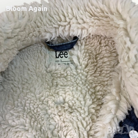 Дамско дебело дънково яке LEE, снимка 5 - Якета - 53056216