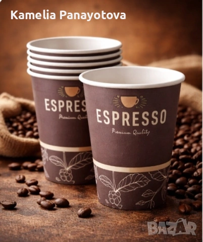 Картонени чаши за вендинг ПРОМО ЦЕНИ 