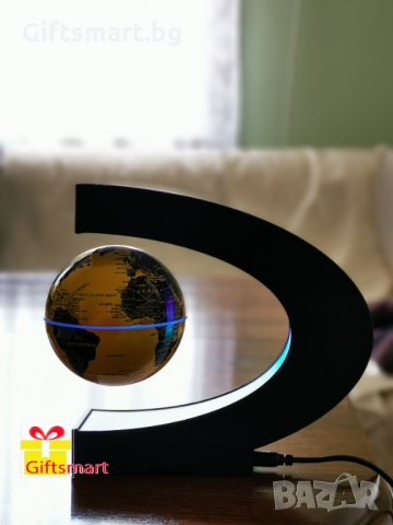 Левитиращ глобус. Подарък за всеки. , снимка 2 - Декорация за дома - 30744099