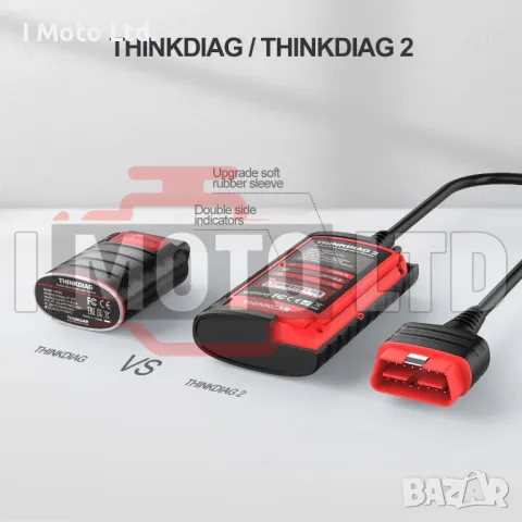 Launch ThinkDiag 2 CAN FD + XPRO5 Лиценз с всички марки + ресет функции, снимка 3 - Аксесоари и консумативи - 47609298